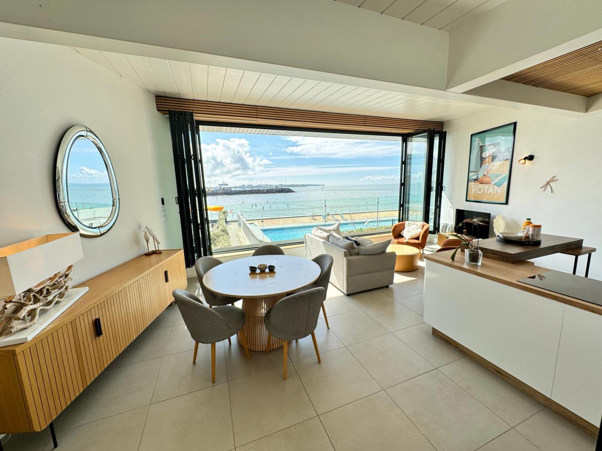 Apartamento Le Sunrise - Panorama Sur L'Estuaire Royan Exterior foto