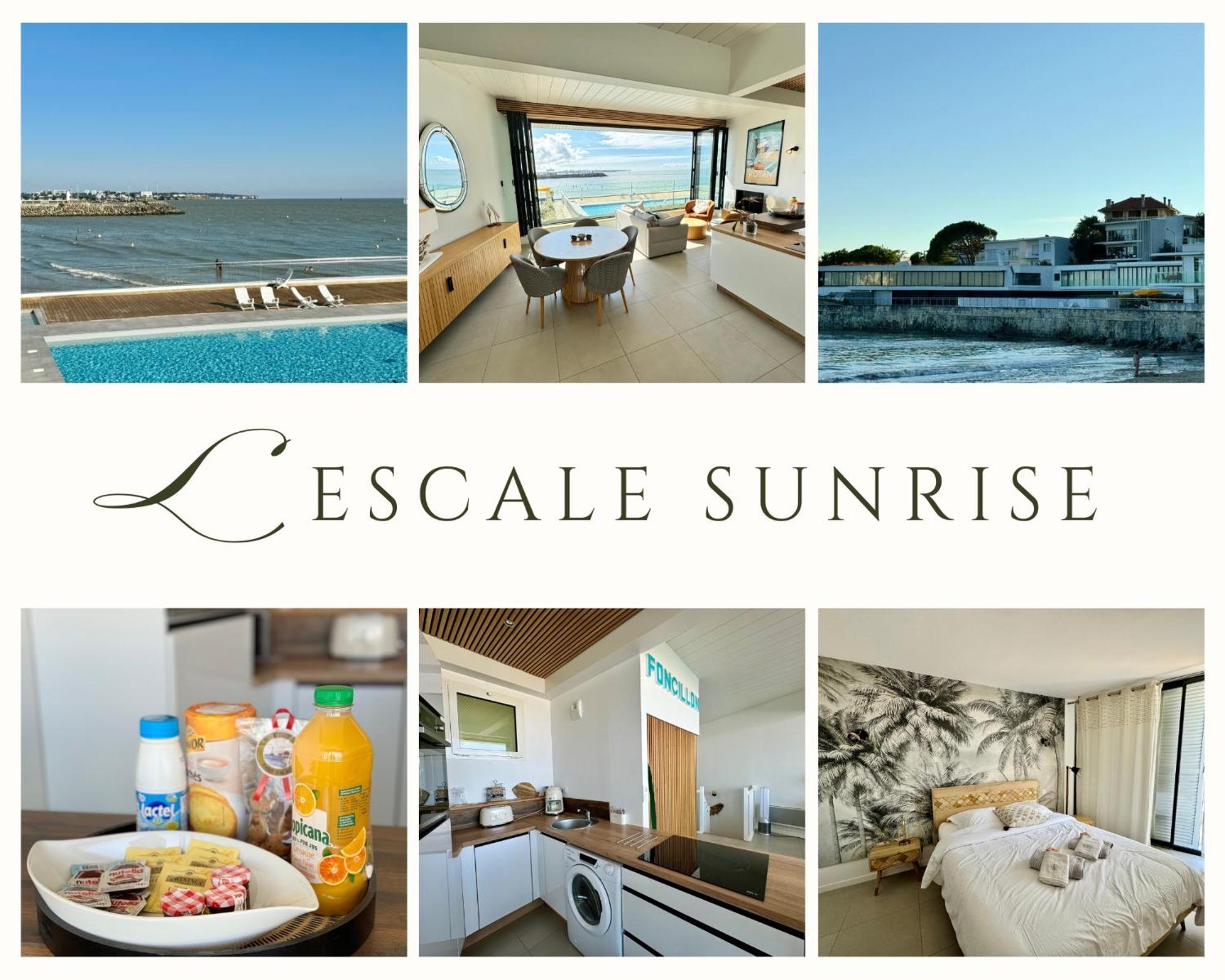 Apartamento Le Sunrise - Panorama Sur L'Estuaire Royan Exterior foto